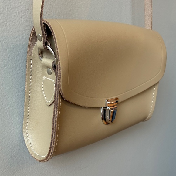 The Cambridge Satchel Company Tan Leather Crossbody Bag - Picture 3 of 8